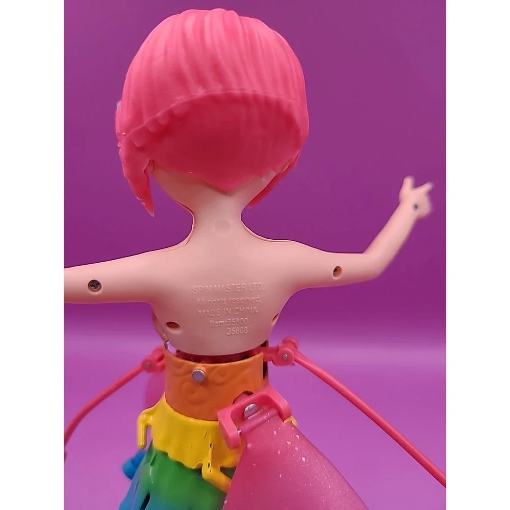 Flutterbye Deluxe Flying‎ Fairy-Rainbow Colors-PARTS ONLY